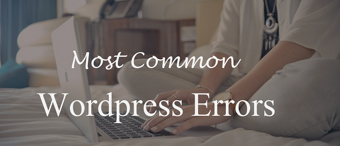 wordpress errors