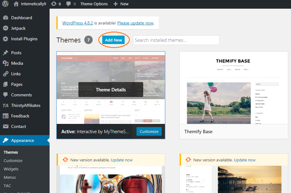 child theme