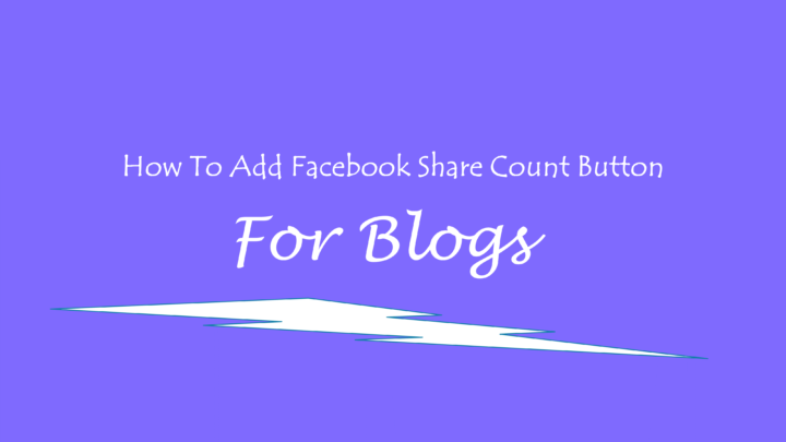 faceboook share count button