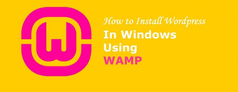 Install WordPress in localhost wamp